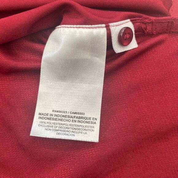 Nike Polo Dri-Fit Oklahoma Sooners Men’s Red Size Small - Picture 10 of 11